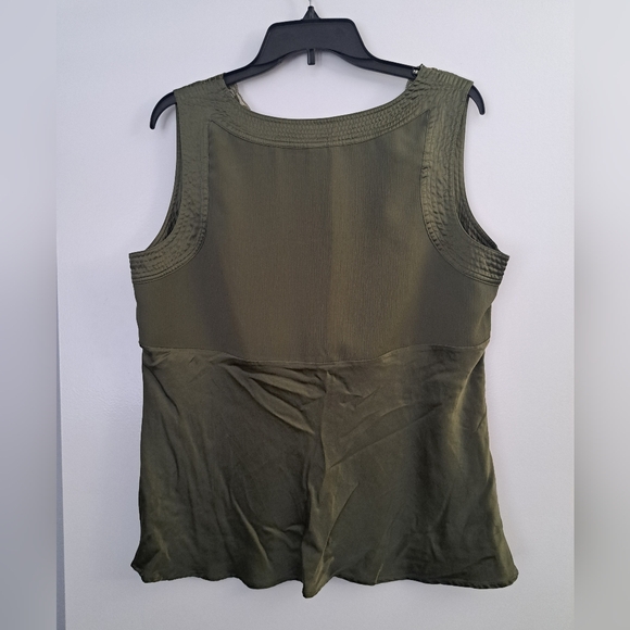 Sage Green Babydoll Cami Tank - Picture 2 of 8